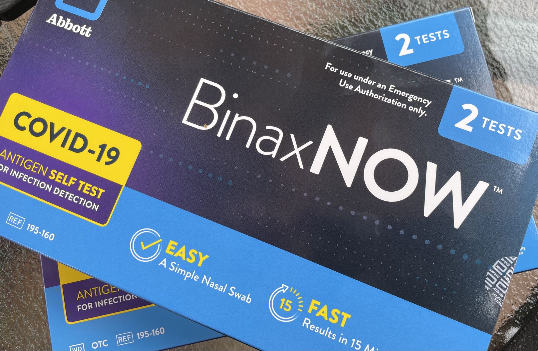 BinaxNOW test